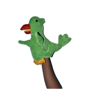 hand puppet parrot