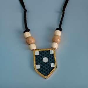 Khan Jewellery Necklace (Shield-shaped)-shgeshop