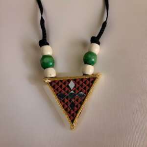 Khan Jewellery Necklace Triangle-shape-shgeshop