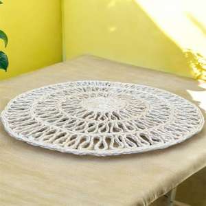 Handmade Natural sisal Fiber Placemat-shgeshop