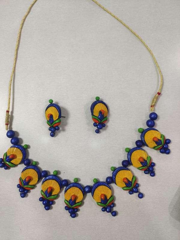 urja mahila bachat gat Peacock Jewellery set scaled e1752037312466